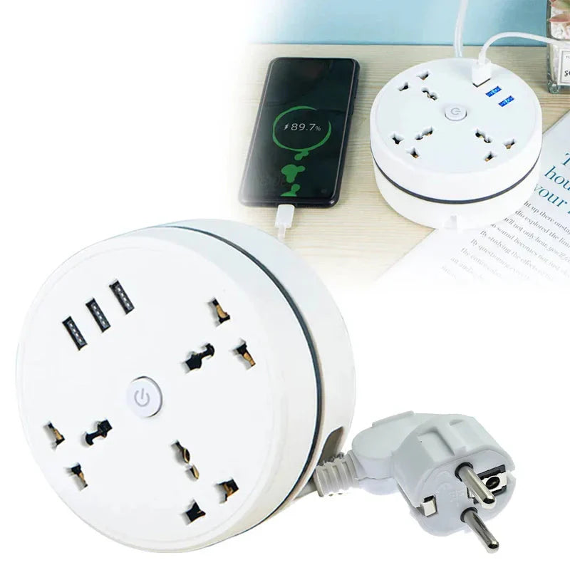 Smart Power Socket Plug EU Plug AC Outlet Smart Home Power Strip – Multipurpose Electrical Ext ...